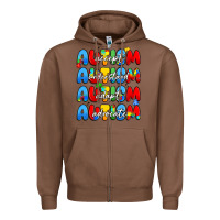 Chestnut autism accept understand adopt advocate Zipper Hoodie - JahusDesignShop
