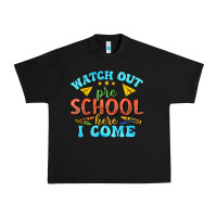 Black watch out pre school here i come Urban Heavy Tee - texasbilliewilder