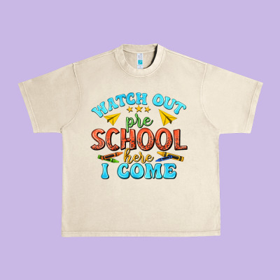 Urban Heavy Tee watch out pre school here i come