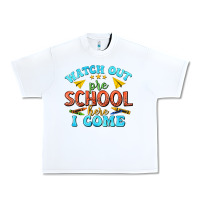 White watch out pre school here i come Urban Heavy Tee - texasbilliewilder