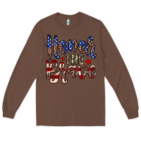 Chestnut Honor the brave Long Sleeve Tee - Neo Western