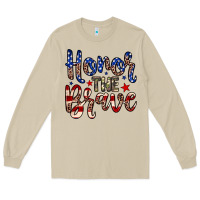 Mushroom Honor the brave Long Sleeve Tee - Neo Western