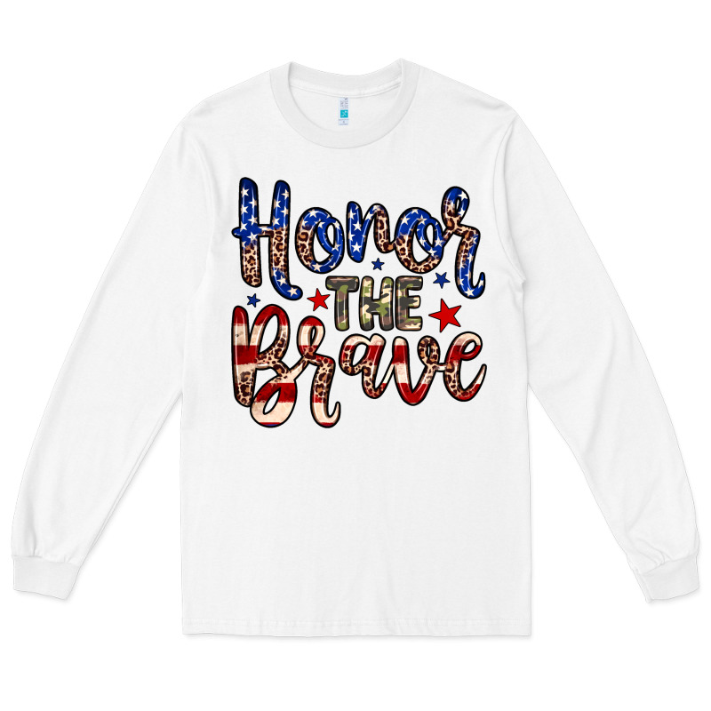 Honor The Brave Long Sleeve Tee by Neo Western | Teevron
