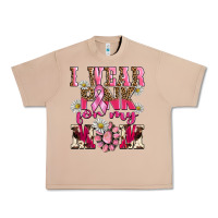 I Wear Pink For My Mom Urban Heavy Tee | Teevron