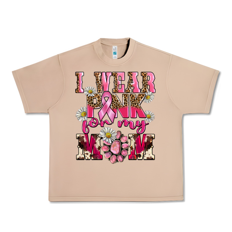 I Wear Pink For My Mom Urban Heavy Tee by BarkalooDesign | Teevron