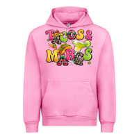Fuchsia Pink tacos and margaritas Urban Hoodie - LillyAllenDesigns