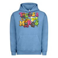 Pigment Pebble Blue tacos and margaritas Urban Hoodie - LillyAllenDesigns