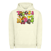 Pigment Pistachio tacos and margaritas Urban Hoodie - LillyAllenDesigns