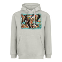 Moon Dust indian western background Heavyweight Hoodie - AdoDesignShop