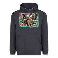 Smoke indian western background Heavyweight Hoodie - AdoDesignShop