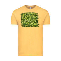 St Patrick's Day Shamrock Leopard Background Vintage Tee | Teevron