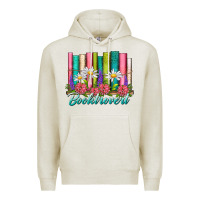 Oatmeal Heather booktrovert Premium Hoodie - NancyCooperArtShop