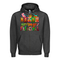 Charcoal Heather nacho average principal Zipper Hoodie - AdoDesignShop