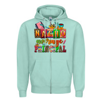 Seafoam nacho average principal Zipper Hoodie - AdoDesignShop