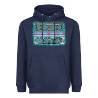 Navy turquoise gemstone background Heavyweight Hoodie - AdoDesignShop