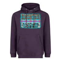 Plum turquoise gemstone background Heavyweight Hoodie - AdoDesignShop