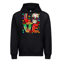 Black cinco de mayo love Urban Hoodie - LillyAllenDesigns