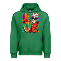 Emerald cinco de mayo love Urban Hoodie - LillyAllenDesigns