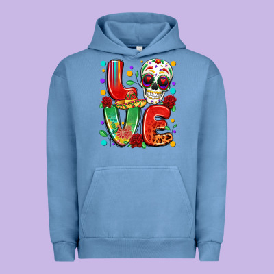 Cinco De Mayo Love Urban Hoodie Designed By Lillyallendesigns