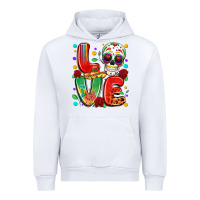 White cinco de mayo love Urban Hoodie - LillyAllenDesigns