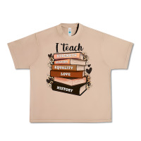 Burro i teach strength bravery equality love history Urban Heavy Tee - Zillion Design Studio