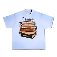 Grape Ice i teach strength bravery equality love history Urban Heavy Tee - Zillion Design Studio