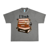 Tornado i teach strength bravery equality love history Urban Heavy Tee - Zillion Design Studio