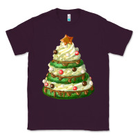 Plum white christmas cookie cake Classic Tee - FaDigitalArtStudio