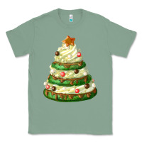Sage white christmas cookie cake Classic Tee - FaDigitalArtStudio
