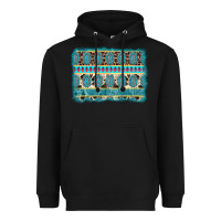 Black turquoise gemstone background Heavyweight Hoodie - AdoDesignShop