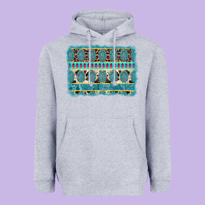 Turquoise Gemstone Background Heavyweight Hoodie Designed By Adodesignshop
