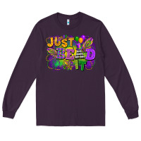 Plum just bead it Long Sleeve Tee - FaDigitalArtStudio