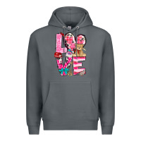 Rock love valentines day Premium Hoodie - NancyCooperArtShop