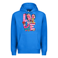 True Royal love valentines day Premium Hoodie - NancyCooperArtShop
