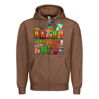 Chestnut nacho average nurse Zipper Hoodie - AdoDesignShop
