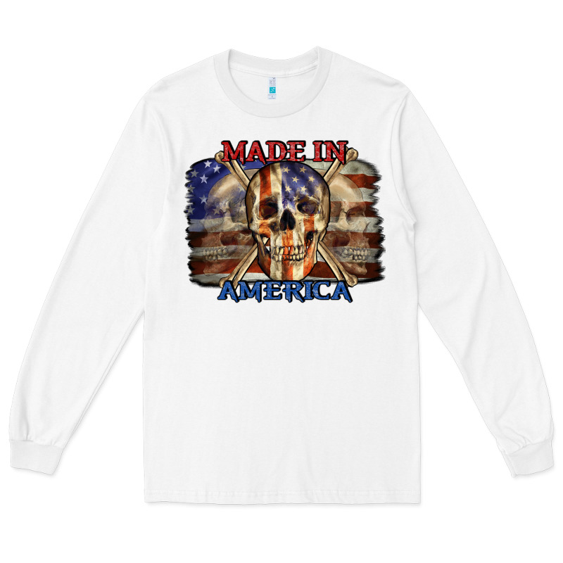 Made In America 4th Of July Long Sleeve Tee by CowGirlArtShop | Teevron