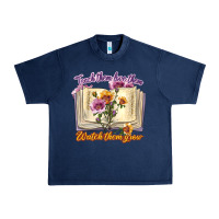 Navy watch them grow Urban Heavy Tee - texasbilliewilder