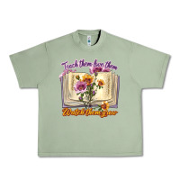 Oil Green watch them grow Urban Heavy Tee - texasbilliewilder