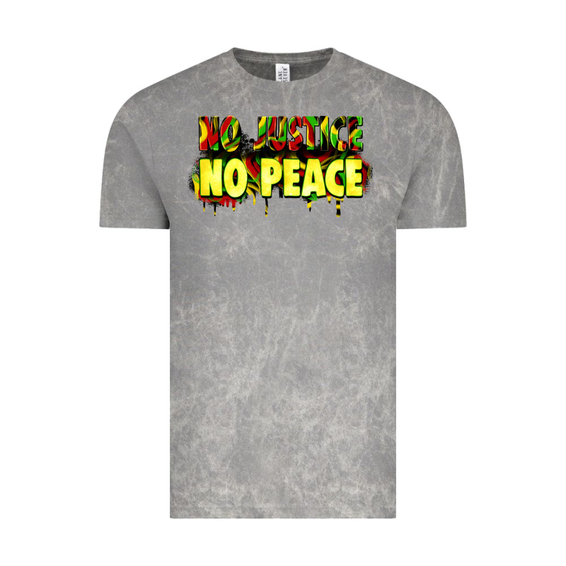 No Justice No Peace Vintage Tee by Zillion Design Studio | Teevron