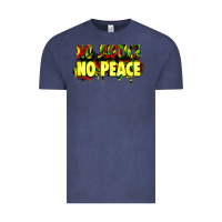 Vintage Denim no justice no peace Vintage Tee - Zillion Design Studio