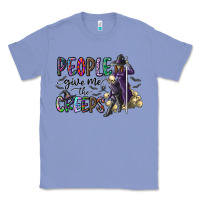 Colony Blue people give me the creeps Classic Tee - CowhideDigitalArt