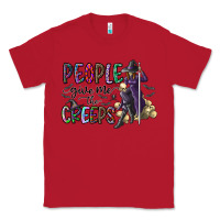 Red people give me the creeps Classic Tee - CowhideDigitalArt