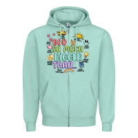 Seafoam god is bigger Zipper Hoodie - JahusDesignShop