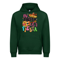 Forest Green no siesta let's fiesta Urban Hoodie - LillyAllenDesigns