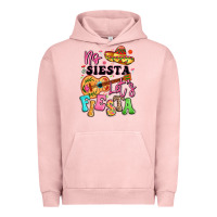 Pigment Salmon no siesta let's fiesta Urban Hoodie - LillyAllenDesigns