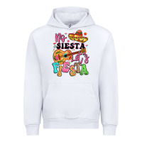 White no siesta let's fiesta Urban Hoodie - LillyAllenDesigns