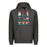 Charcoal Heather god says i am nurse Premium Hoodie - MaliasSmallBusiness
