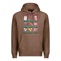 Chestnut god says i am nurse Premium Hoodie - MaliasSmallBusiness
