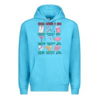 Ocean Blue god says i am nurse Premium Hoodie - MaliasSmallBusiness