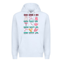 White god says i am nurse Premium Hoodie - MaliasSmallBusiness